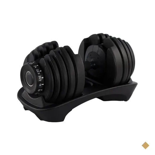 Dumbbell Halter Gallant Elite Pro 24Kg Regulável Com Base