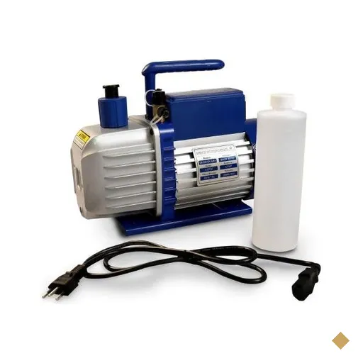 Bomba de Vácuo Gallant Duplo Estágio Bivolt Manual 5CFM