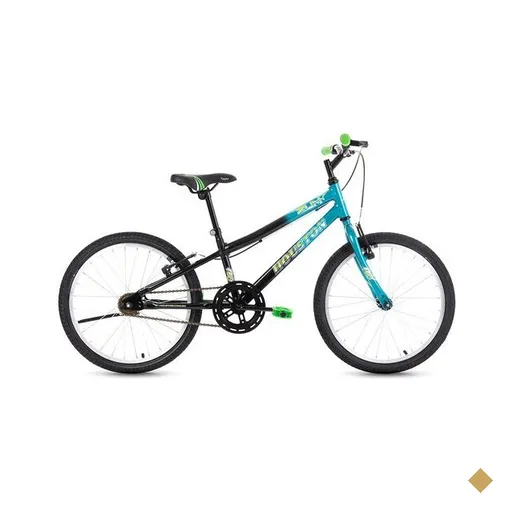 Bicicleta Zum Houston, Aro 20, Freios V-Brake, Verde e Preto - FT03/23