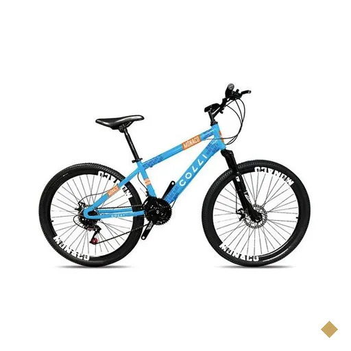 Bicicleta Colli Mônaco Aro 26, Freio a disco, Quadro 13,5'', Azul