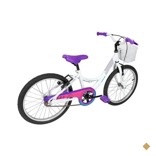 Bicicleta Caloi Ceci, Aro 20, Quadro em Aço, 1 Velocidade com Cesto 