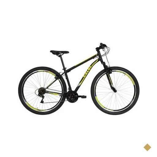 Bicicleta Caloi Velox, Aro 29, V-Brake de Aço, Preta, 17''