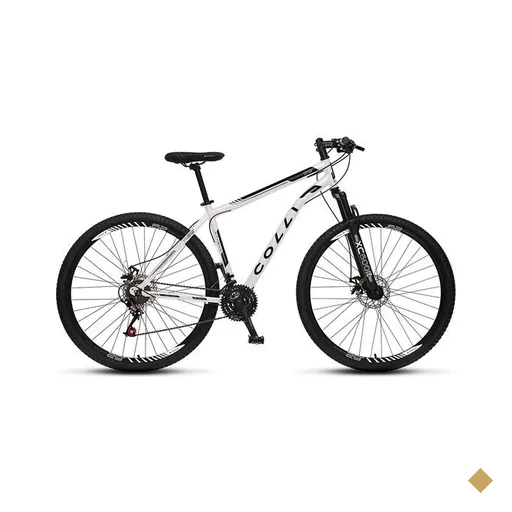 Bicicleta Colli Athena Aro 29 Aero, Freio a Disco, Quadro 19, Branco