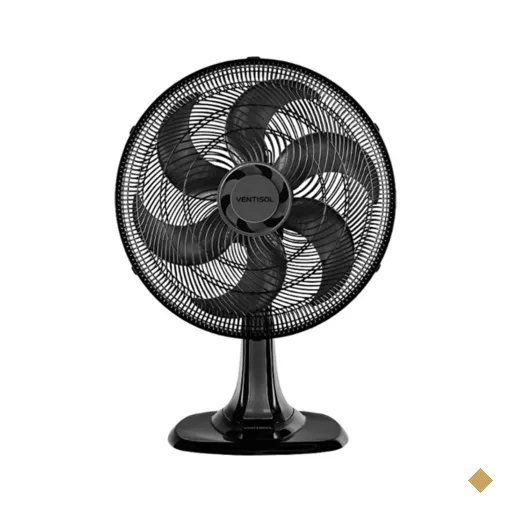 Ventilador Osc Mesa Turbo 6p 40cm 80w Pr 220v Premium