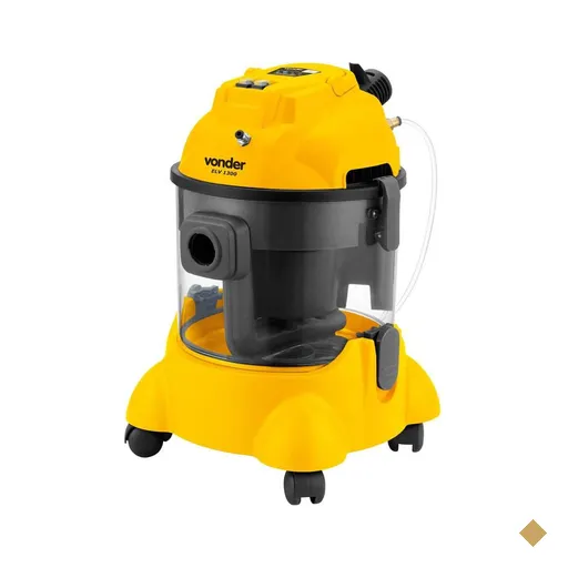 Extratora para Limpeza Aspirador Tambor Vonder 10L Amarelo e Preto ELV1300.