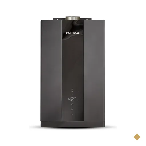 Aquecedor de Água a Gás GLP Komeco Preto 21BK Home Bivolt