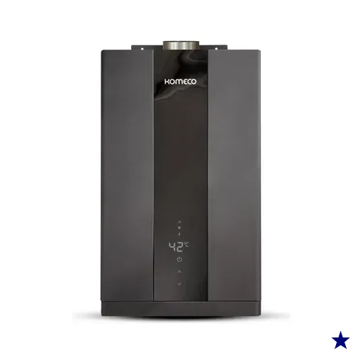 Aquecedor de Água a Gás GLP Komeco Preto 26BK Home Bivolt
