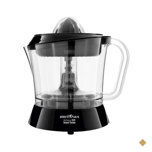 Espremedor de Frutas Britânia Bellagio 350 Super Turbo, 1,5 Litros, 35W