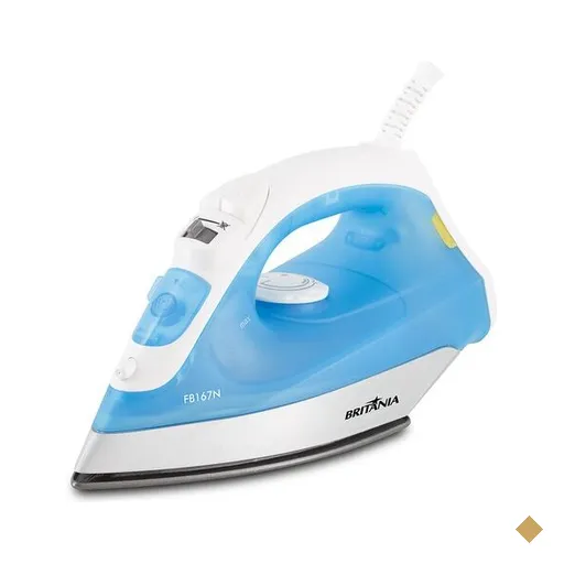 Ferro a Vapor Britânia, Com Base Antiaderente, Função Spray - FB167N
