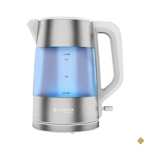 Chaleira Elétrica Cadence Lumini Blanc, 1,7 Litros - CEL306