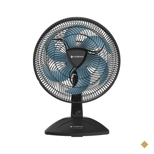 Ventilador de Mesa Cadence Eros Turbo, 40cm, 6 Pás, 126 Watts - VTR409
