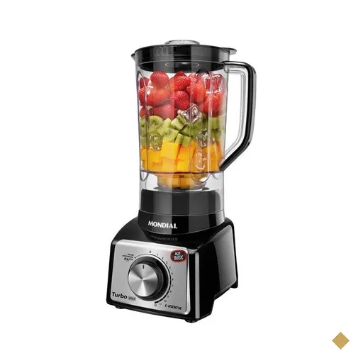 Liquidificador Mondial, 12 Velocidades+Pulsar, 1000W - L1000