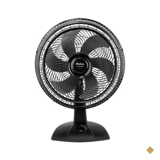 Ventilador de Mesa Philco, 3 Velocidades, 150 W Turbo, Preto - PVT41A