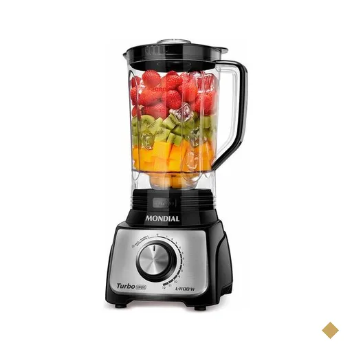 Liquidificador Mondial Turbo Inox 3L - L-1100-BI
