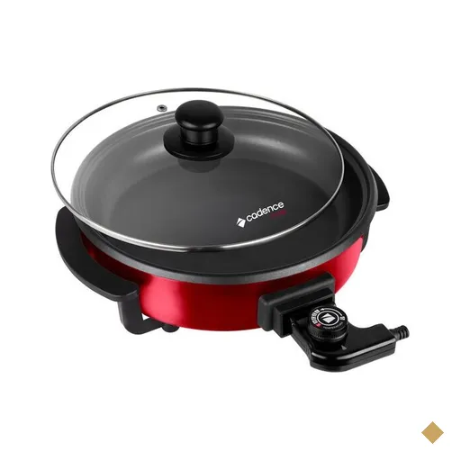 Panela Elétrica Cadence Rouge, Multifuncional, Vermelha - PAN610 110/127V