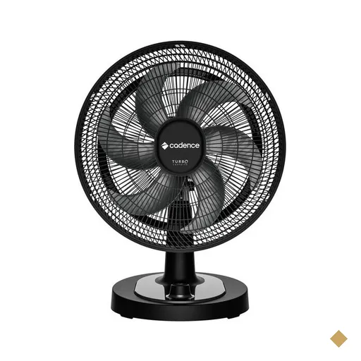 Ventilador Cadence Turbo Conforto, 42cm, 126 W, 3 Velocidades, 6 Pás - VTR470