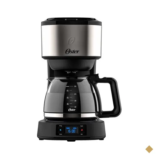 Cafeteira Elétrica Oster, Day Light, 1,2 Litros, 800W, Preta - OCAF500