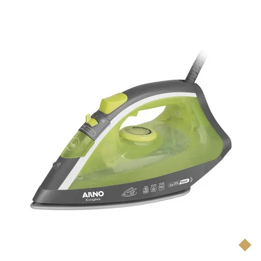 Ferro a Vapor Arno Ecogliss, Base em Cerâmica, Função Eco - FEC1