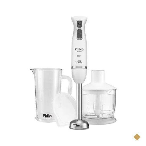Mixer 2 em 1 Branco, 500W Philco - PMX1000