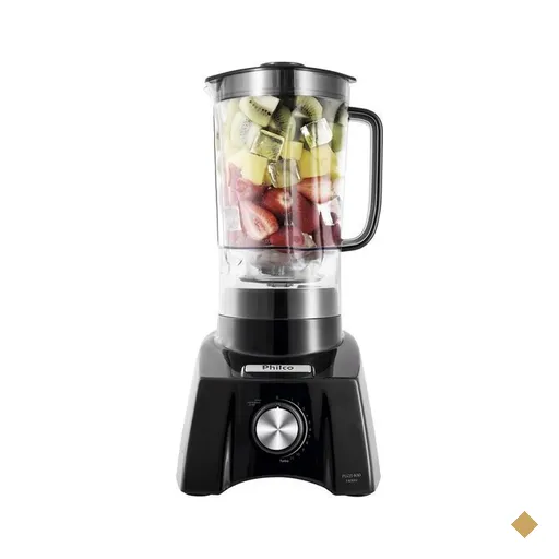 Liquidificador Philco, 11 Velocidades+Turbo, 1400W, Preto - PLQ1400