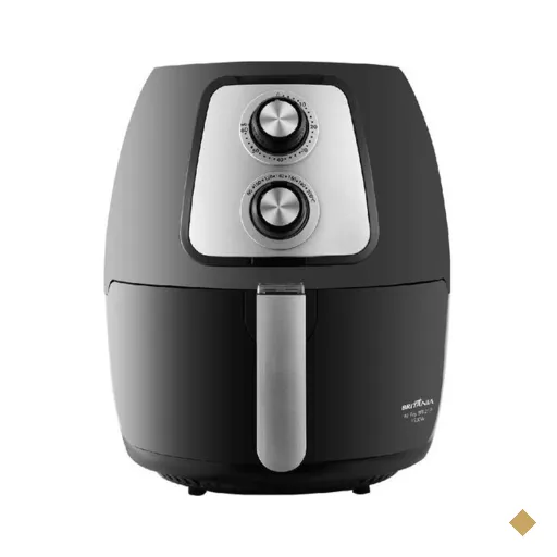 Fritadeira Sem Óleo Britânia, 1500W, 4 Litros, Preta - BFR21P