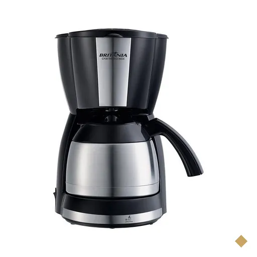 Cafeteira Britânia Thermo Inox, com Colher Dosadora, 700W - CP38