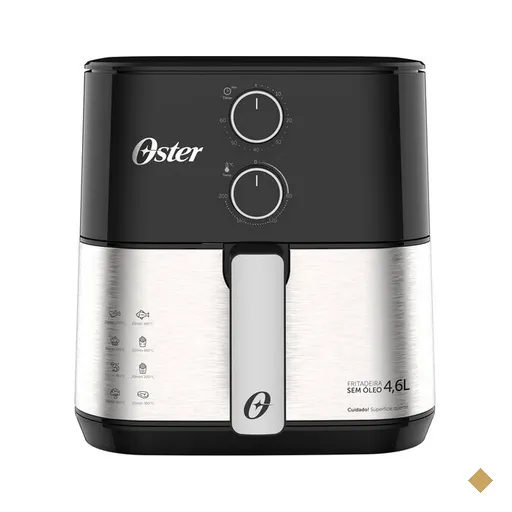 Fritadeira Sem Óleo Oster, 1500W, 4,6 Litros - OFRT520 110/127 V