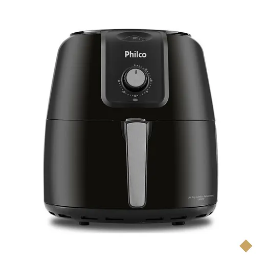 Fritadeira Sem Óleo Philco Jumbo Gourmet, 8,1 Litros, Preta - PFR13P