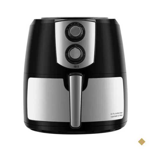 Fritadeira Sem Óleo Philco Jumbo, 1800 Watts, 5,5 Litros, Preta - PFR06PI