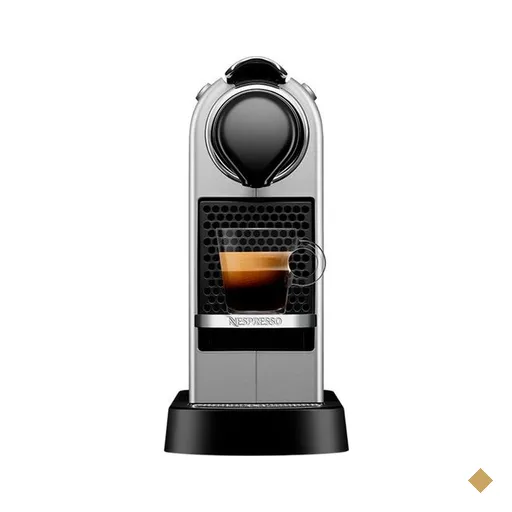 Cafeteira Expresso Nespresso Citiz C113 Prata e Kit Boas Vindas