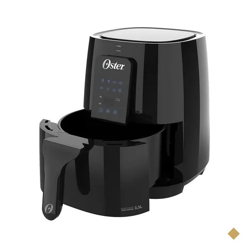 Fritadeira Oster Sem Óleo Digital, Capacidade 3,3L, 1300W, Preta - OFRT950