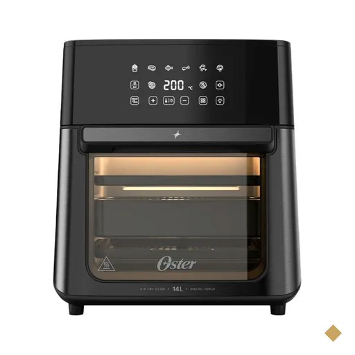 Fritadeira Air Fryer Oven Oster 14 Litros Digital Touch, 3 em 1 - OFRT760