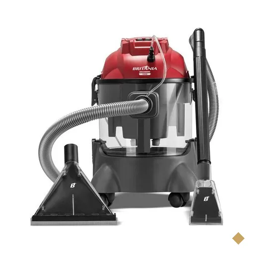 Extratora de Sujeira Britânia 3 em 1, Dois Tanques, 1200W, Vermelha