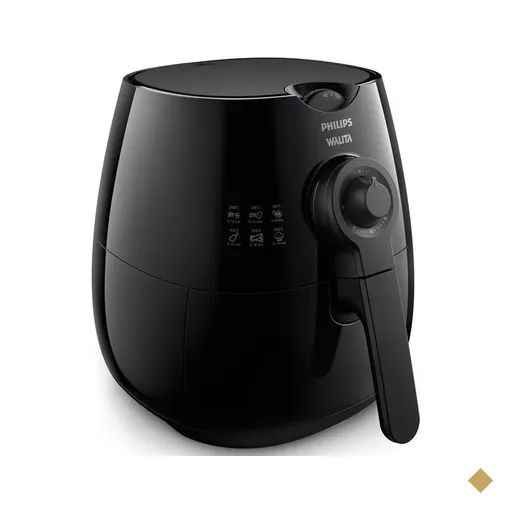 Fritadeira Sem Óleo Philips Walita Viva, 4,7 Litros, 1425W, Preta