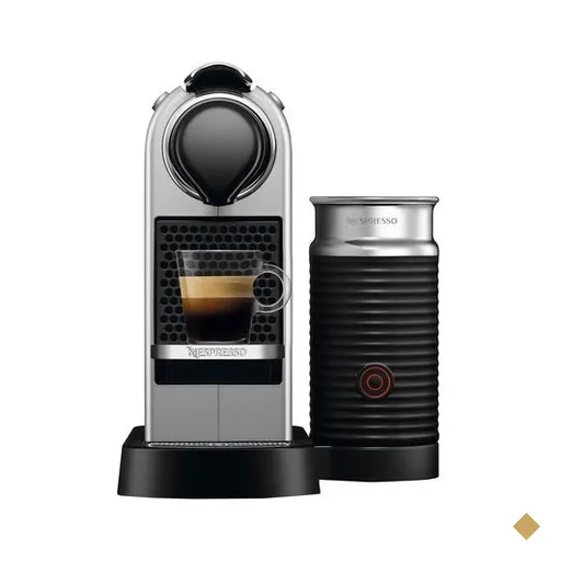 Máquina de Café Nespresso Citiz Silver Combo, 1260W, Prata