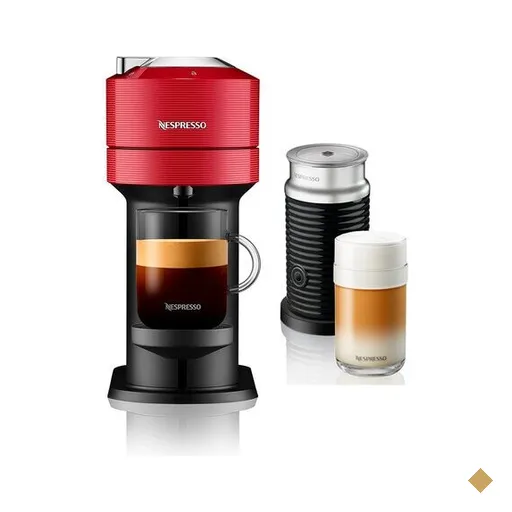 Combo Nespresso, Máquina de Café Vertuo Next, Vermelho Cereja