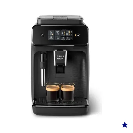 Cafeteira Expresso Automática Philips Walita com Moedor, 1500W, Preta - EP1220