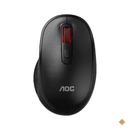 Mouse Usb optico sem fio AOC MS400b preto
