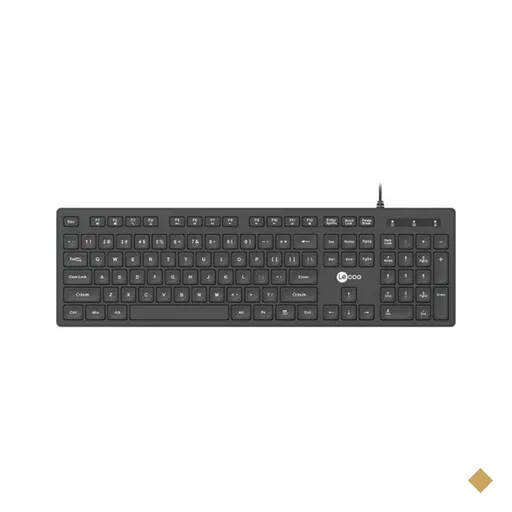 Teclado USB Kb102 Preto Lecoo