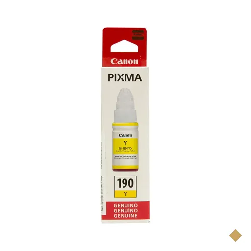 Refil de Tinta Pixma Amarela GI-190 Canon