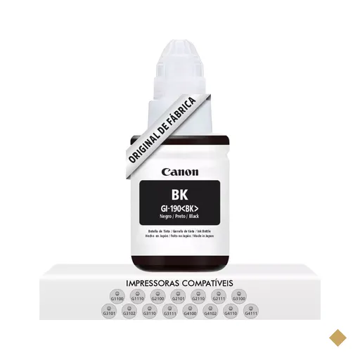Tinta Original Canon Preto - Gi190