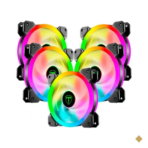 Kit Cooler Fan Rgb T-TGF515 5 Unidades T-Dagger