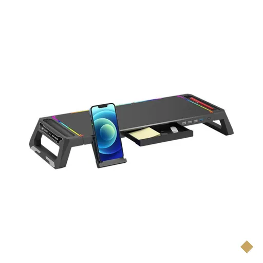 Suporte para Monitor BM-L100BK RGB Preto C3TECH