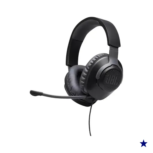 Fone de ouvido headset gamer JBL Quantum 100M2 preto