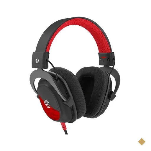 Headset gamer Redragon Flamengo Vulture FL530