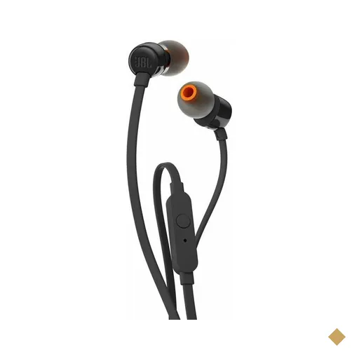 Fone de Ouvido JBL In Ear, Preto - T110BLK