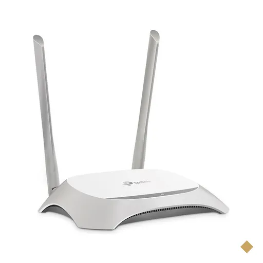Roteador TP-Link, 300 MBPS, 2 Antenas Fixas, 4 Portas LAN - TL-WR840N