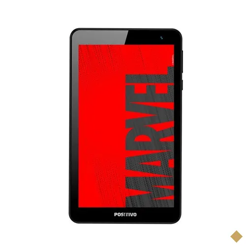Tablet Positivo Twist Tab Spidey com Capa, 7'', 32GB, Quad-Core - T770KSF