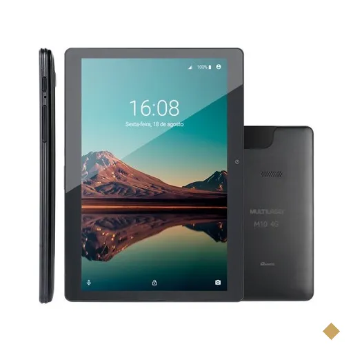 Tablet Multilaser 10.1'' Quad Core 1.5GHz, 32GB, 4G, Preto - NB339