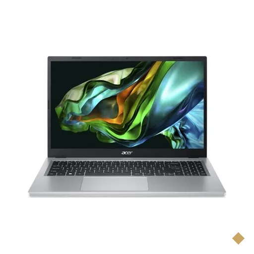 Notebook Acer Aspire 3, 15,6'', AMD Ryzen 3 7320U, Prata, 256GB SSD, 4GB RAM
